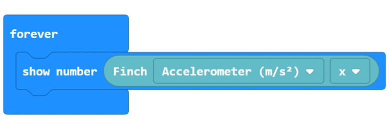 Finch Accelerometer Block